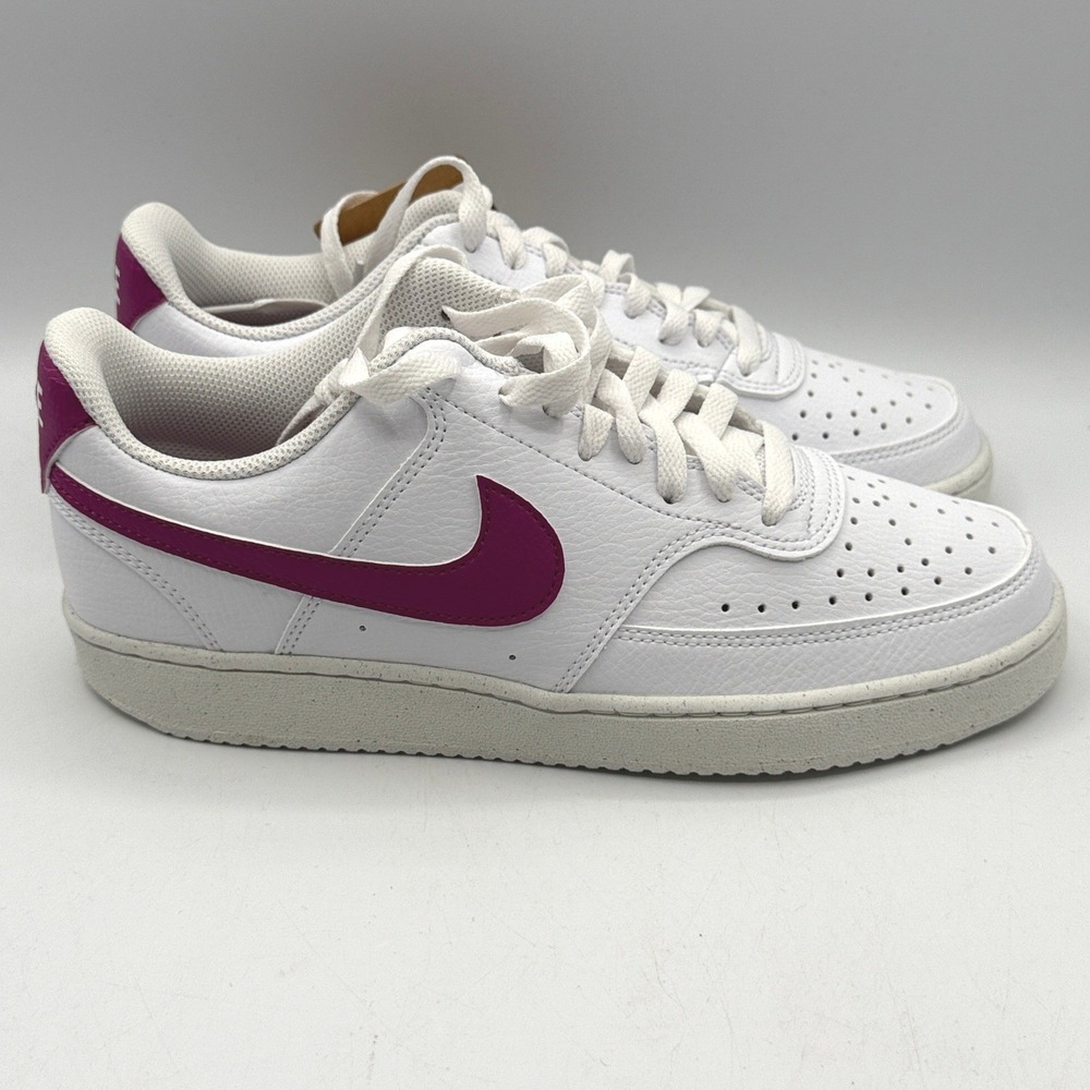 Nike Court Vision Low NN Women Size 9.5 White Cactus Flower DH3158-500